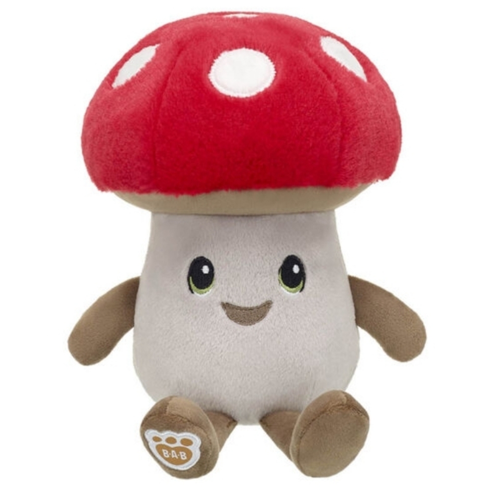 BN Build-A-Bear Mushroom Plant Pot Buddy Small Frys collection Discontinued